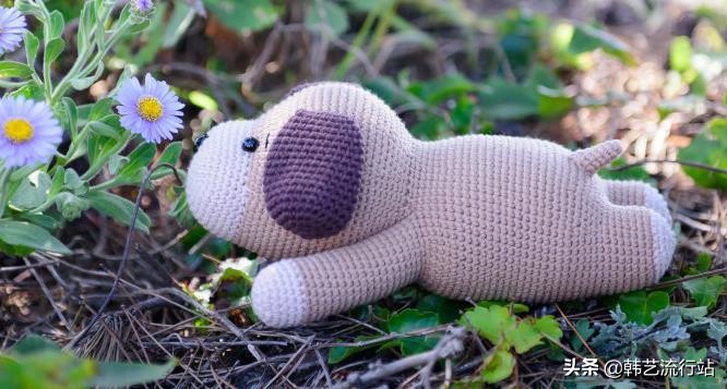 基础款钩针作品,漂亮的钩针配色花样太美建议珍藏