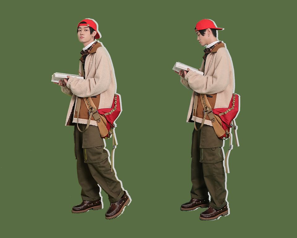 男装秋季穿搭潮男套装高级,男秋冬170穿搭潮服