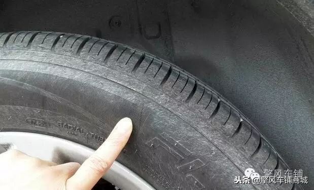 轮胎侧面有轻微划痕怎么修复,汽车轮胎侧面有小小刮痕要紧吗