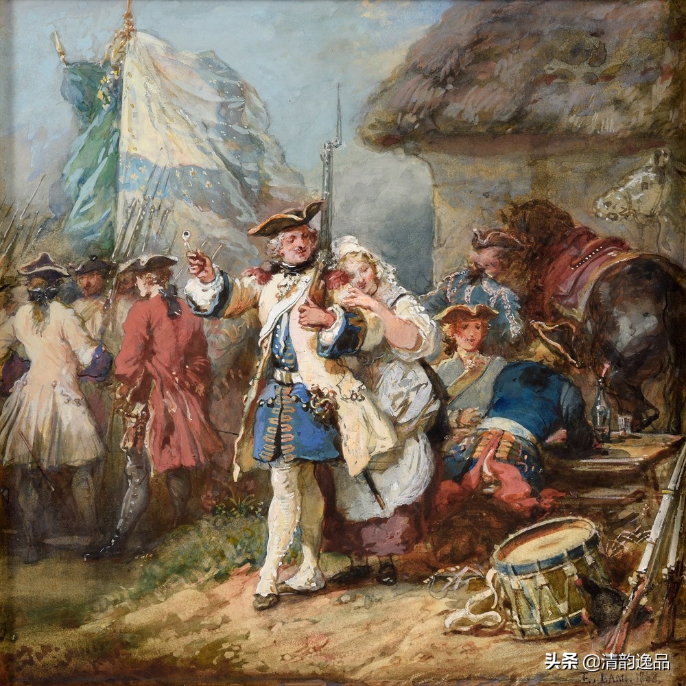 法国画家肖像油画作品欣赏,德国画家斯卡德绘画作品欣赏