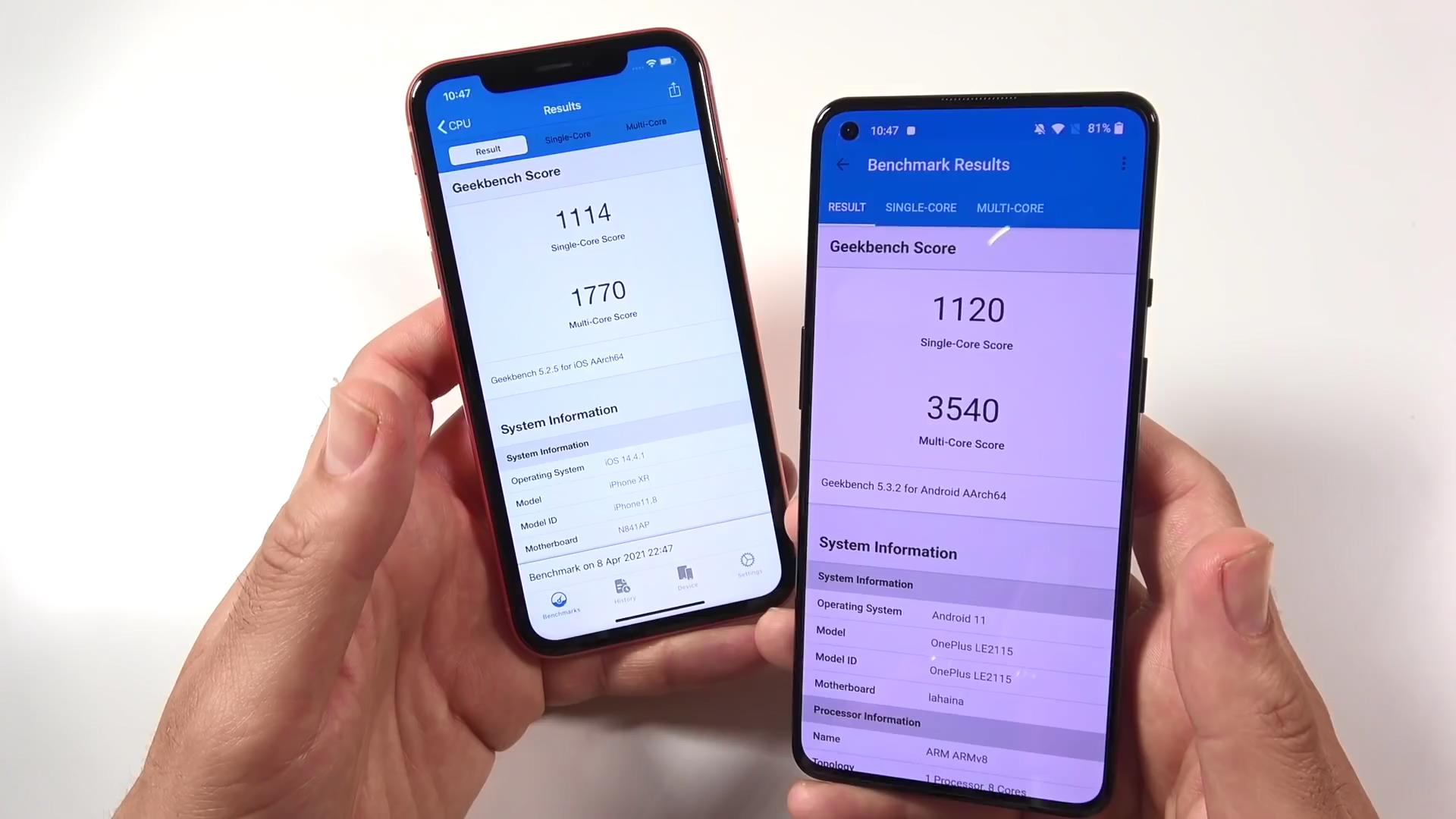 iphonexr和一加6综合对比,苹果xr和一加9rt哪个好
