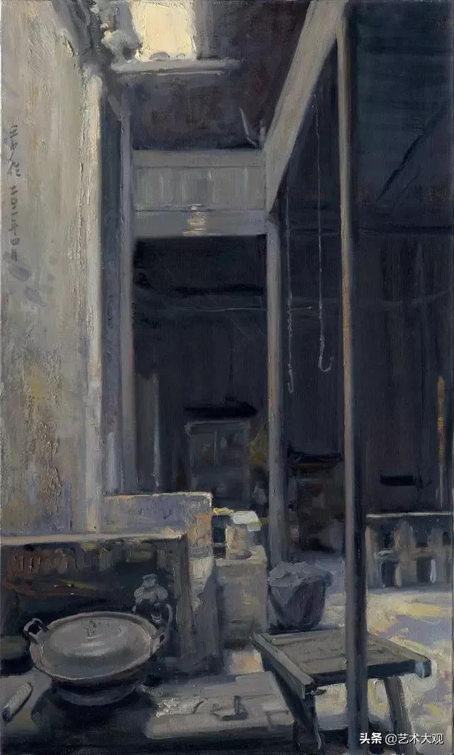 广州美院油画风景写生作品欣赏,播放中国美院风景油画写生视频