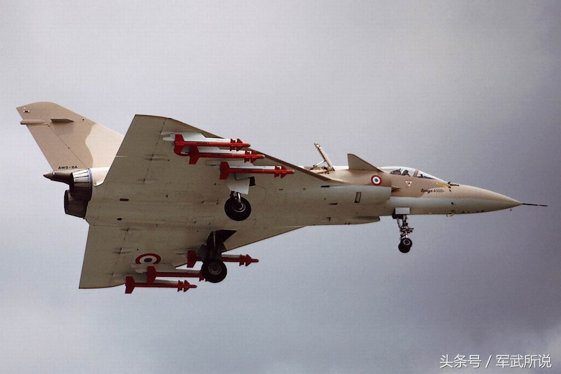 法国幻影4000战斗机,法国幻影4000多少架