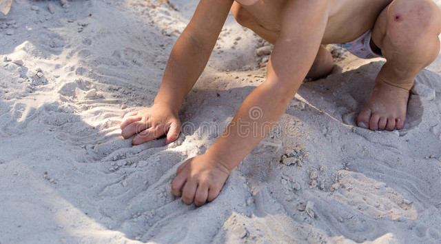 沙子的100种玩法,会拉丝的沙子玩法