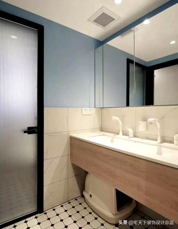 卫生间装修的黄金尺寸,长方形酒店卫生间最佳布局图