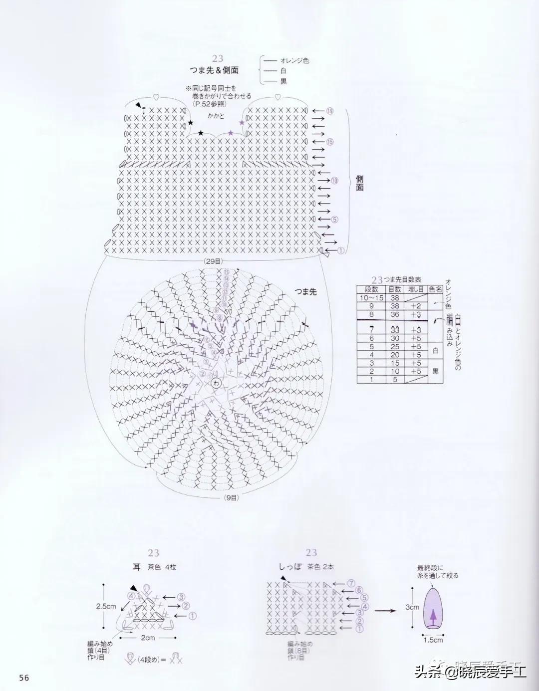 萌宝宝毛线鞋,婴儿鞋子编织教程钩针