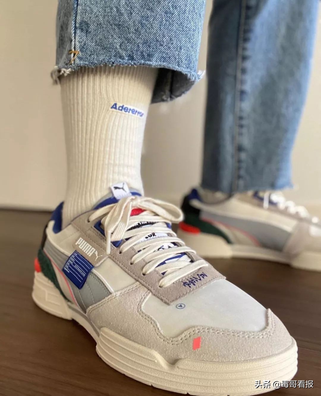 puma经典鞋辨真假,puma全金标鞋子