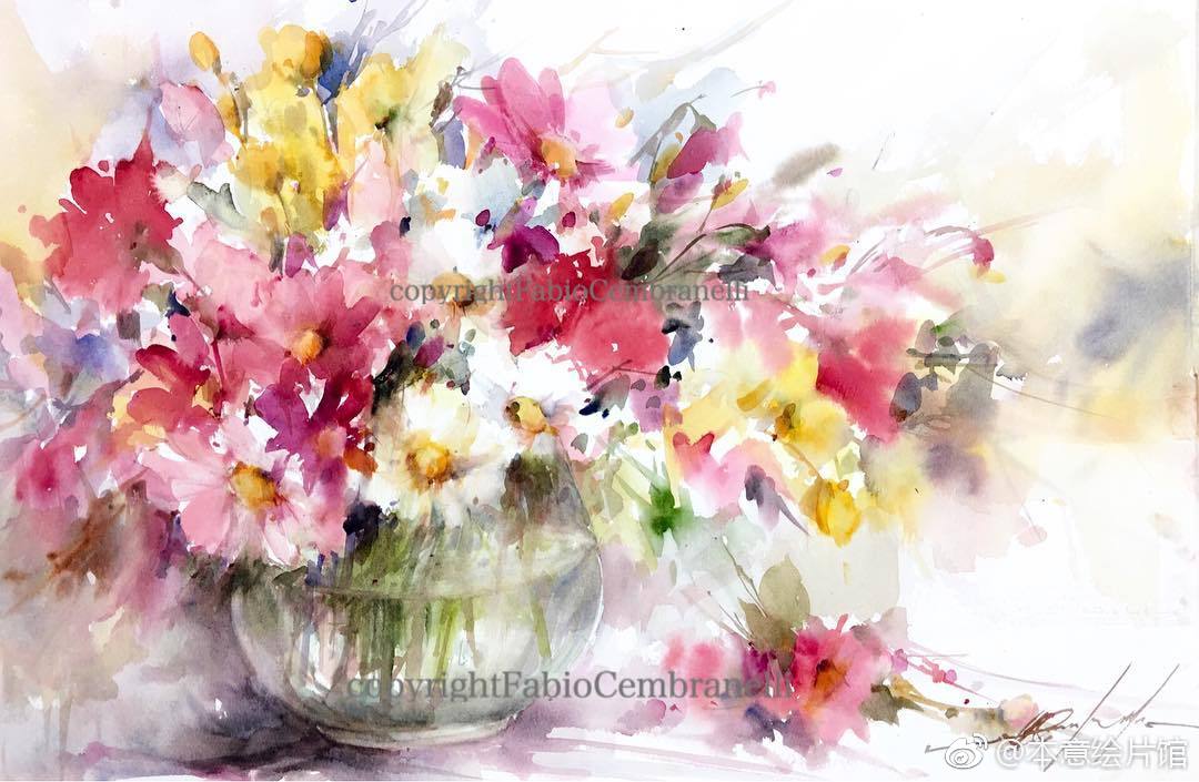 水彩世界画家风景作品,巴西水彩艺术欣赏