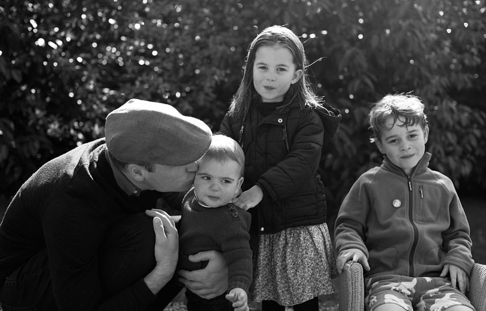 梅根与凯特威廉活动,威廉和凯特黑白照