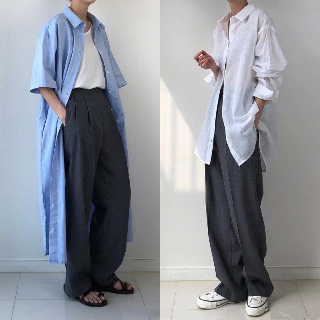 温柔干净日系森系穿衣搭配,清新干净的日系风穿搭