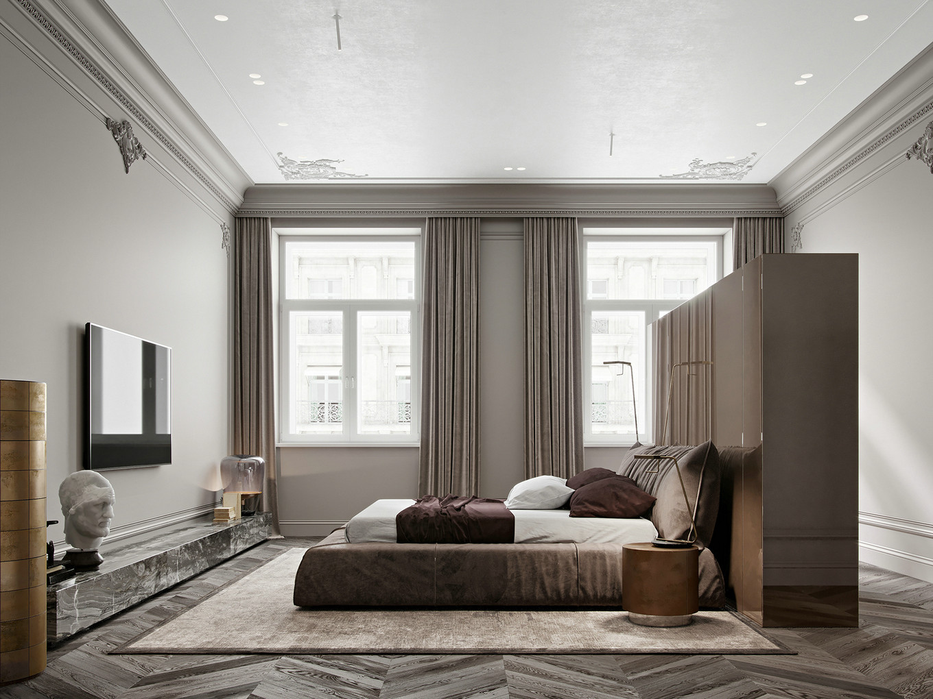 复古设计个性现代高级感,摩登韵味十足的复古设计