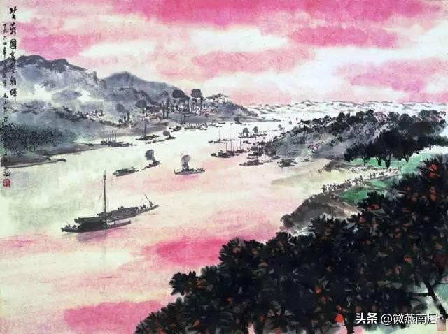 傅抱石在人民大会堂有几幅国画,傅抱石国画作品赏析1500字