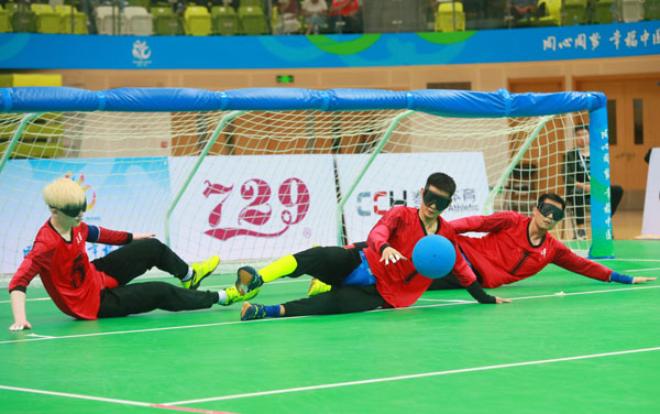 天津市盲人门球运动员姚晓勇,盲人门球全部选手