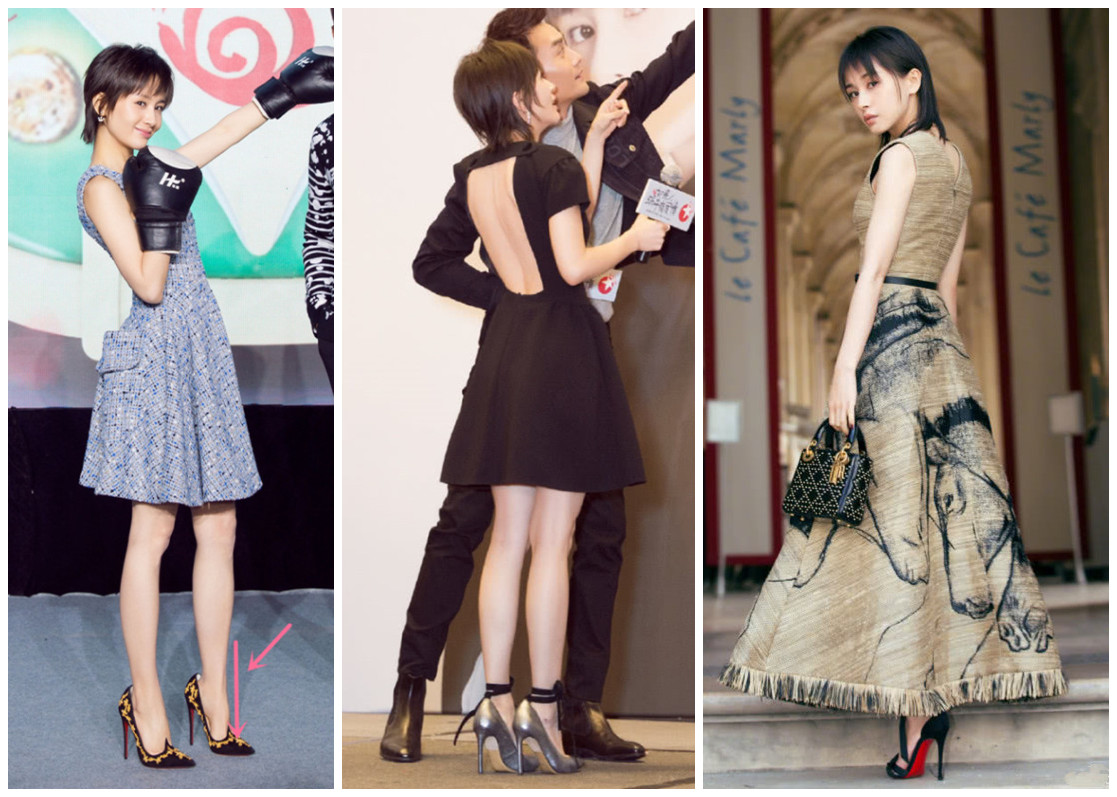 戛纳红毯，金巧巧的恨天高上热搜？娜扎章子怡的鞋才是狠角色