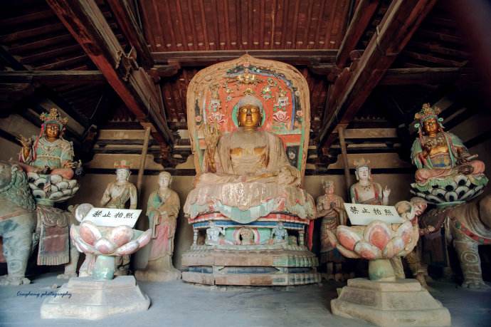 十大名胜古迹山西五台山,山西五台山风景秀丽建筑精巧