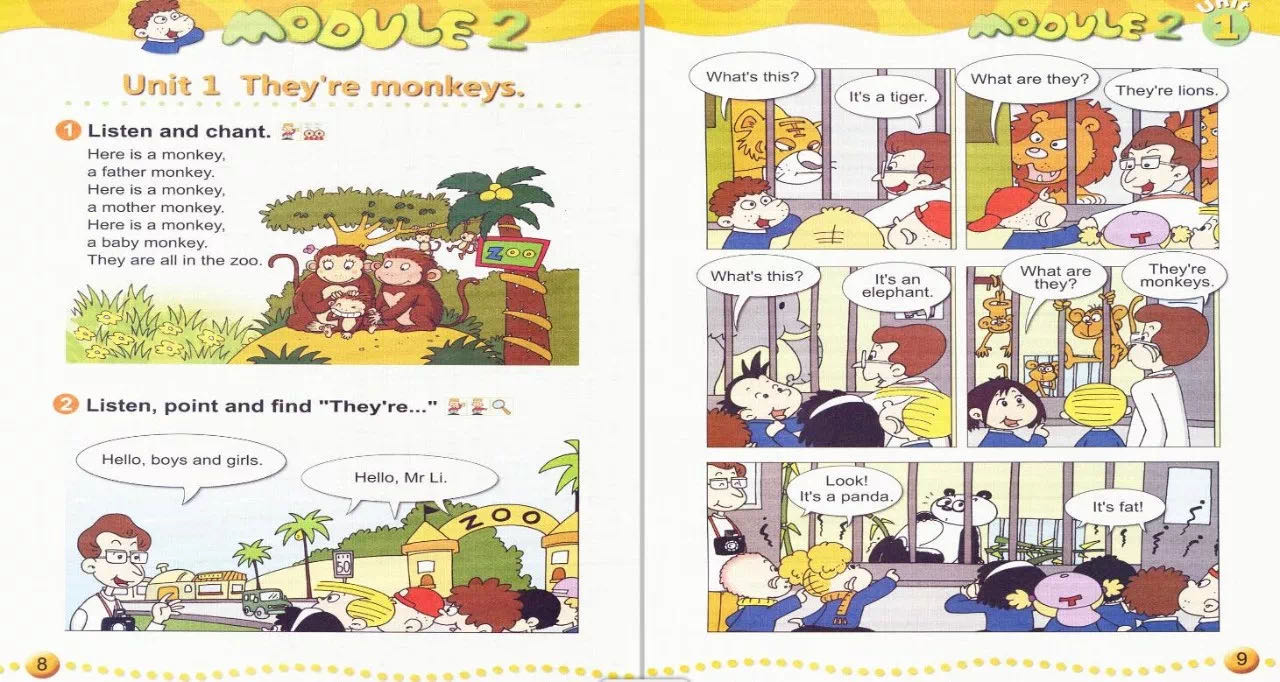 小学英语关于动物的课文,thewonderfulwildanimals绘本