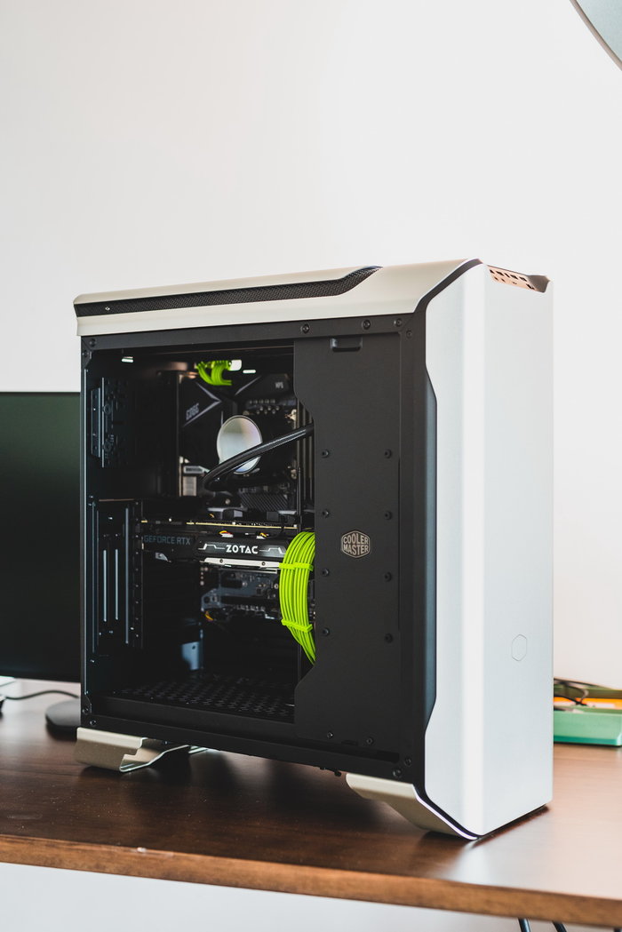 实战i9+2080Ti高配整机加垂直风道装机组合