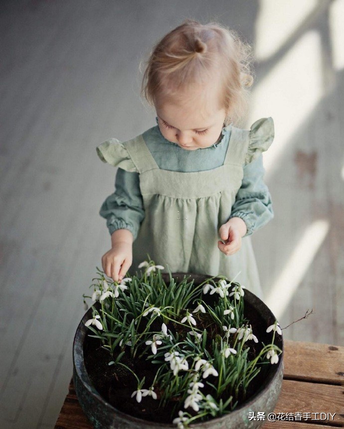 萌娃小裙子,女小童棉绸连衣裙裁剪教程