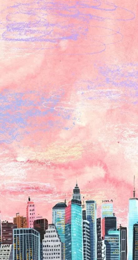 韩国插画师SEULAYI的旅行作品