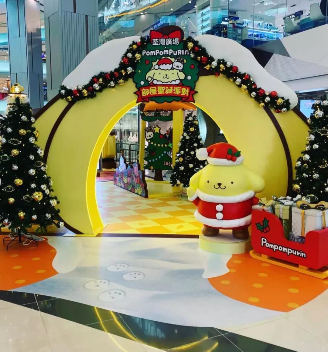 香港海滨长廊圣诞节,香港圣诞打卡地唯美视频