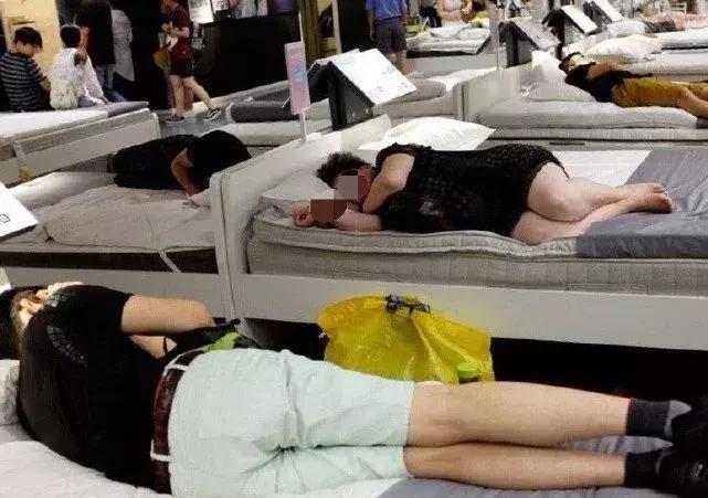 宜家蹭睡者,宜家蹭睡族怎么办
