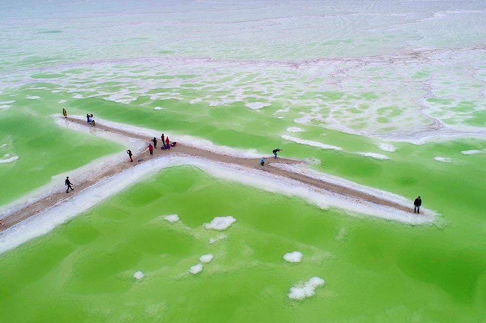 全新标致4008环青海长测Day5：感受恶魔之眼，茫崖翡翠湖爆赞！