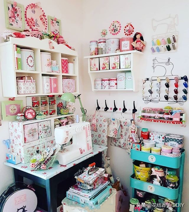 美丽的工作间，幸福的小窝窝，做手工的人都爱它