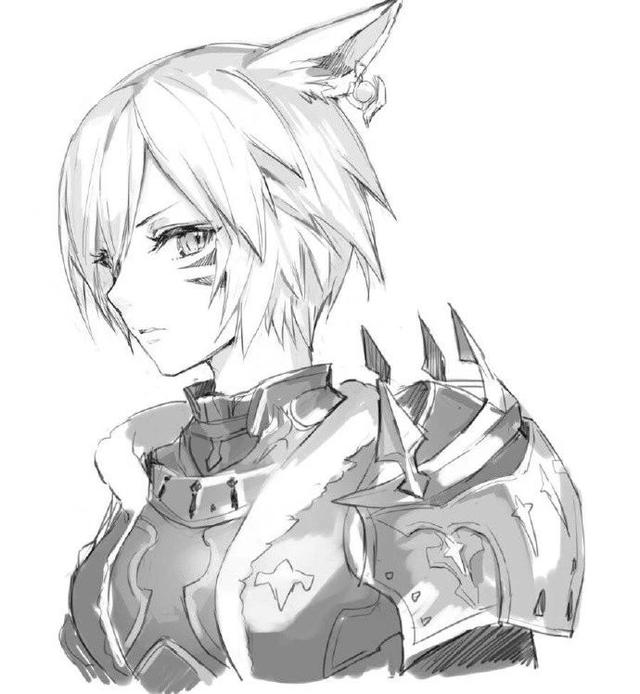 动漫线稿大全,动漫线稿分享