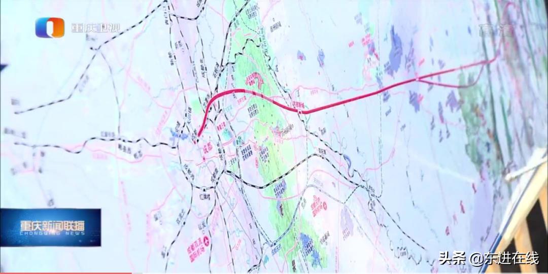 成渝中线高铁东部新区站设在哪,成渝中线简州高铁车站在哪个位置