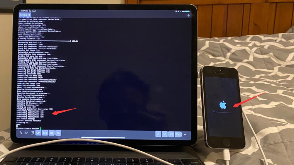 iphone越狱ipad界面,ipad刷机和越狱