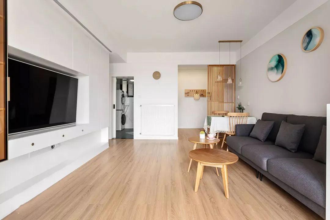 泛黄白墙、陈旧水晶灯统统过时！91㎡二手房用改造证明脱胎换骨