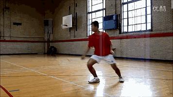 羽毛球初学者步伐练习详解,业余羽毛球基本步法视频
