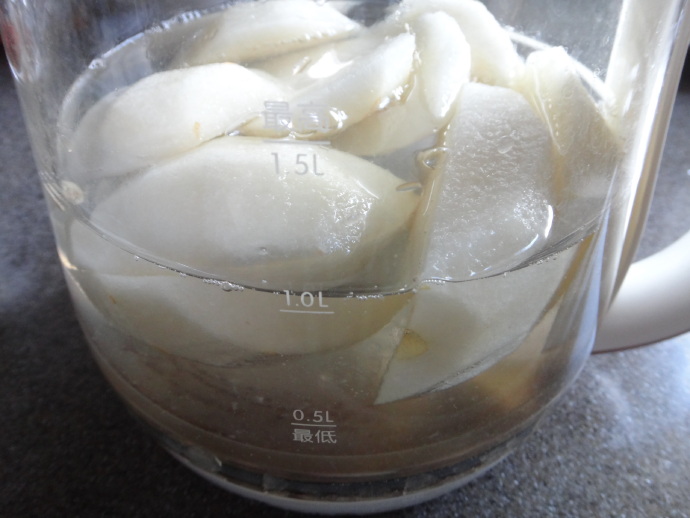 自制糖水梨子罐头,自制糖水梨的做法