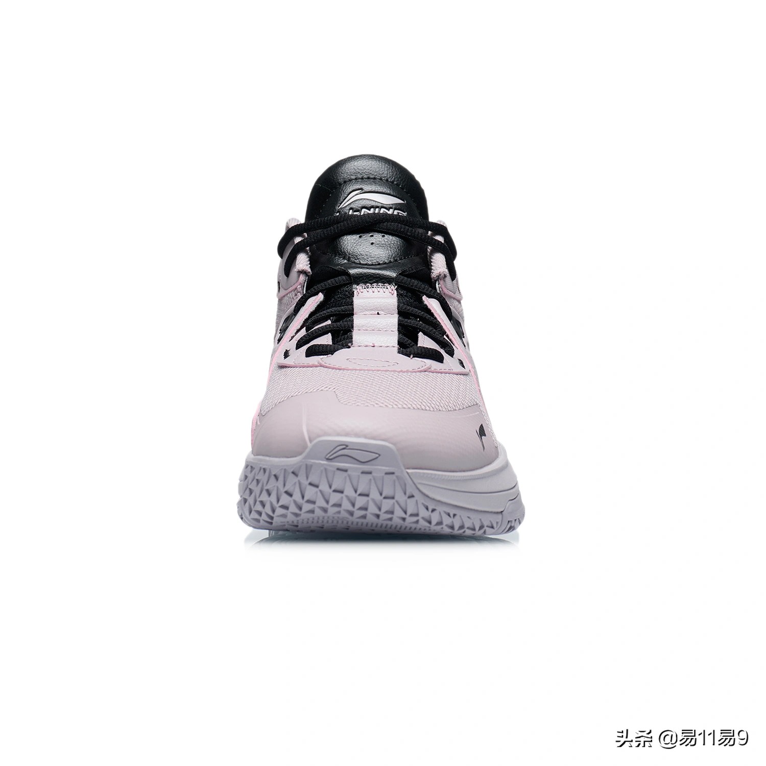 李宁队徽emblem篮球鞋测评,李宁队徽emblem淡奶紫篮球鞋