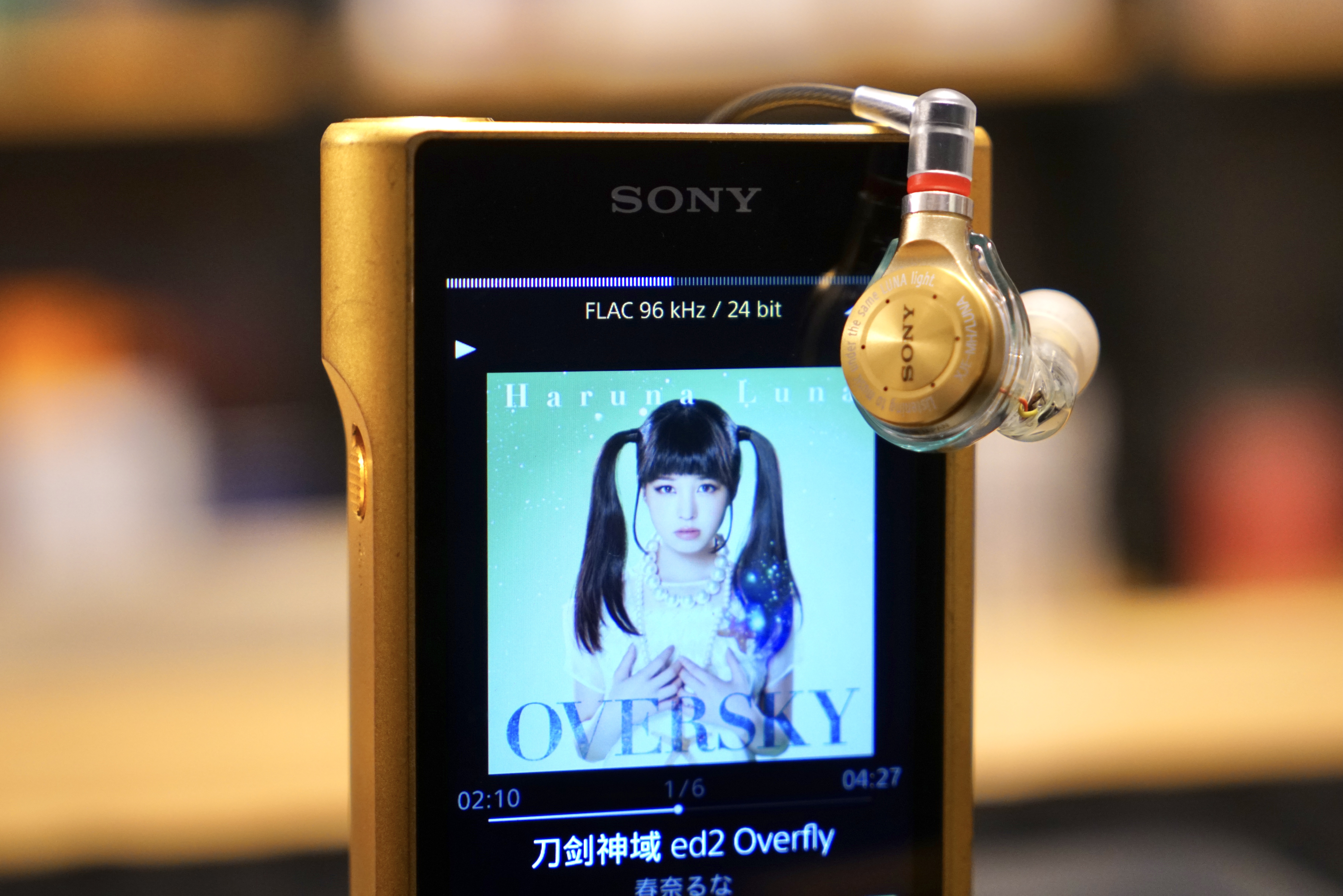 ACG神塞！？索尼春奈露娜justear限定版高端定制耳机