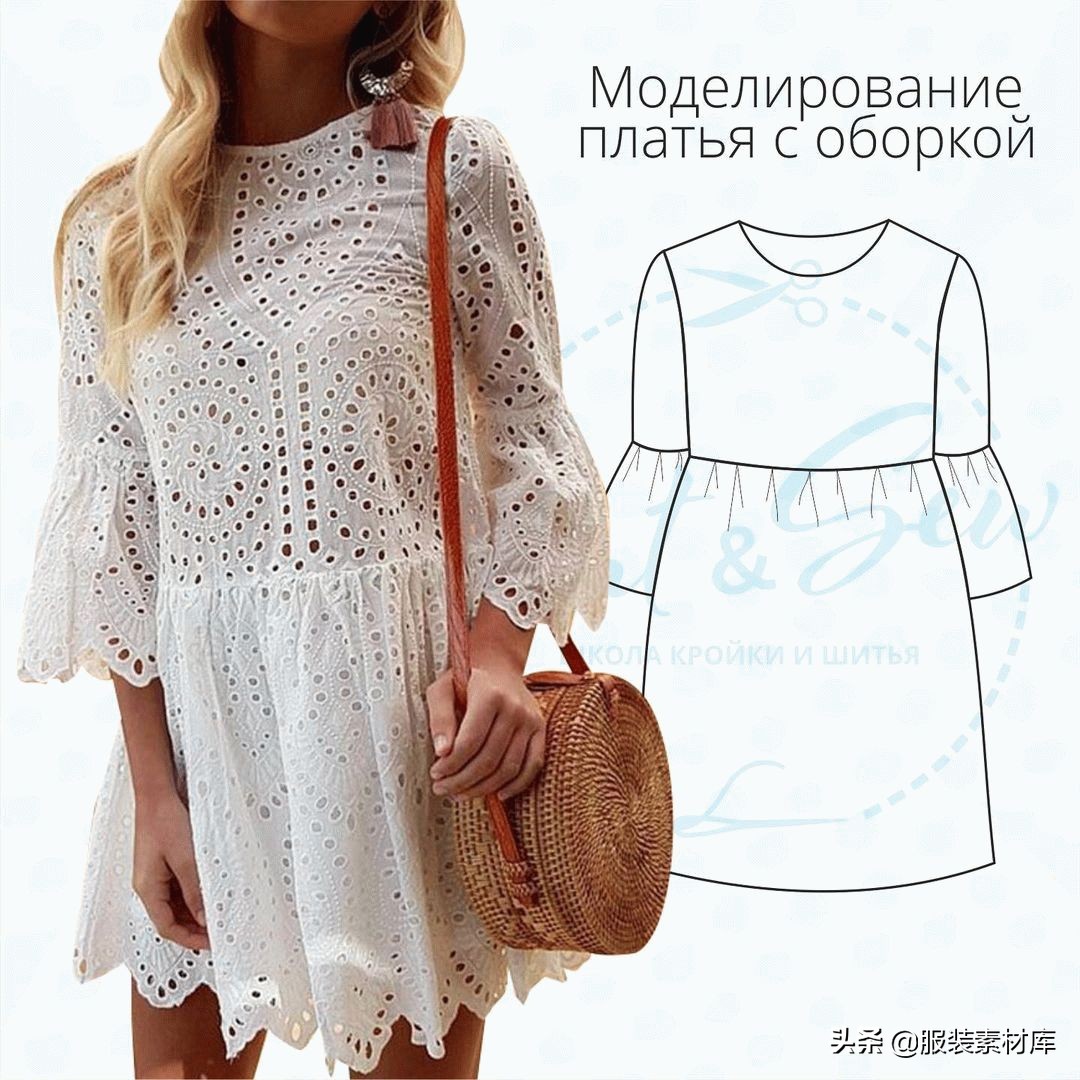 超简单的款式图,时尚法式图纸