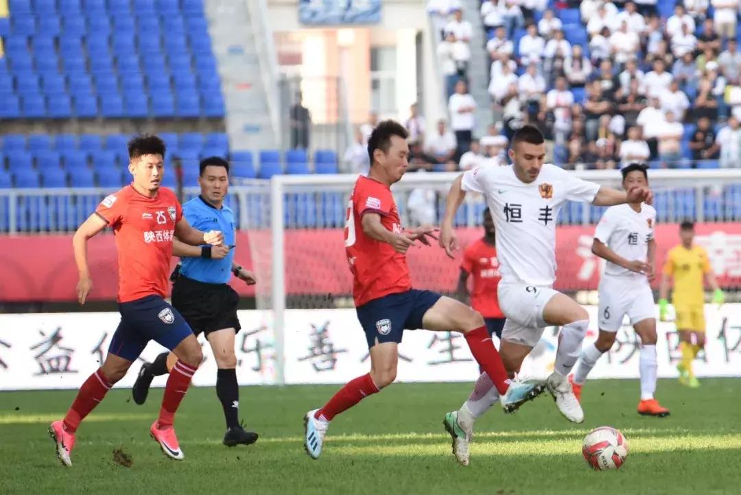 贵州恒丰巅峰时刻,贵州恒丰客场0-1惜败陕西大秦之水