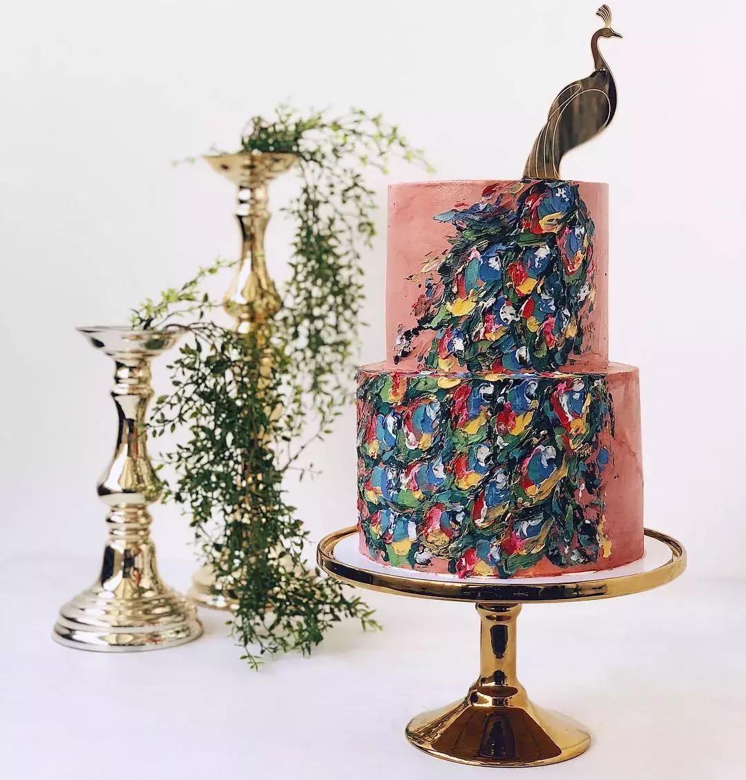 蛋糕好看复古可爱做法,艺术蛋糕创意制作视频