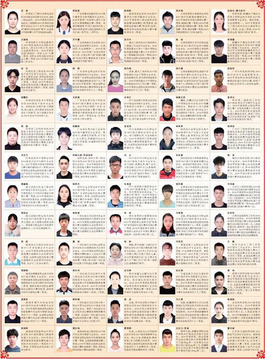 中等职业教育国家奖学金,中职国家奖学金获奖学生代表名录