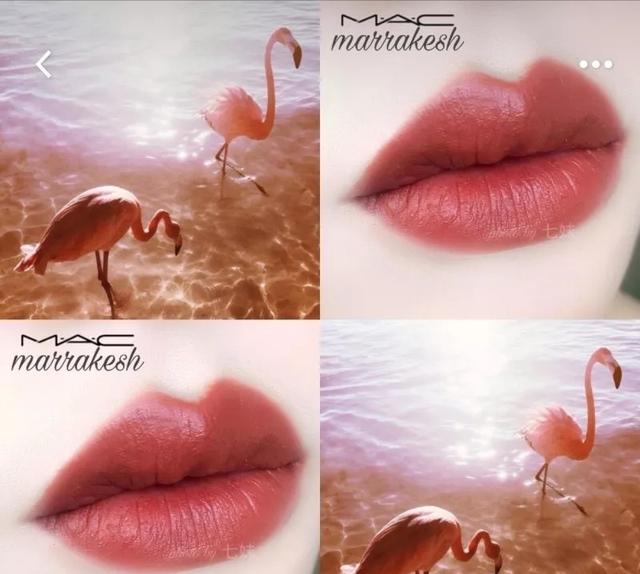 mac口红rubywoo和bravered,macdevotedchili口红柔雾小辣椒