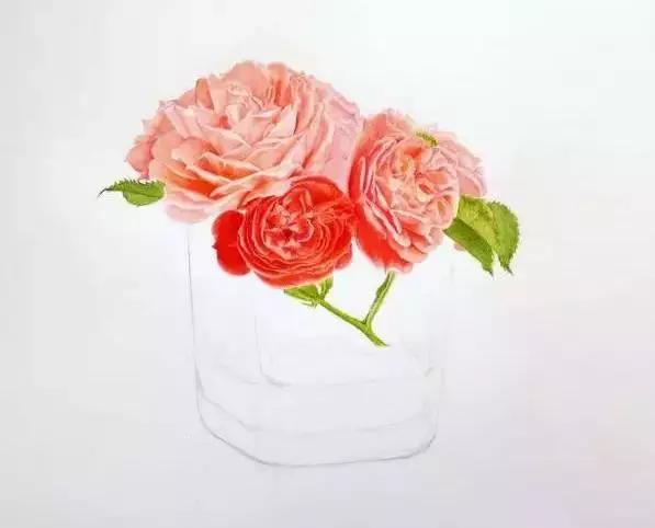 动漫手绘教程水溶彩铅上色技法,彩铅动物毛发技法绘画教程视频