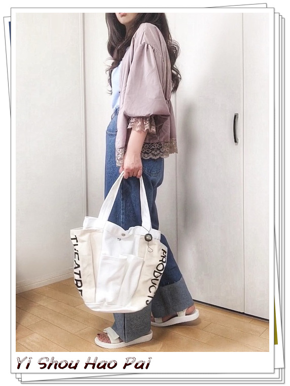 购物袋简单又好看,日本休闲购物袋