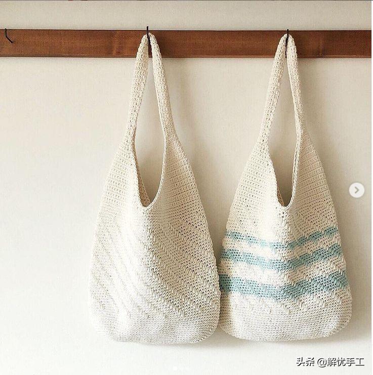 简单漂亮的小包包钩针教程,韩国钩针钩桌布花样教程