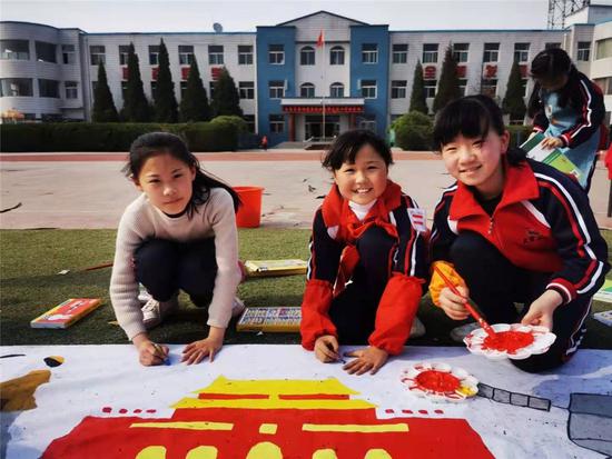 翰墨忆初心丹青献党恩绘画作品,百幅书画绘党情