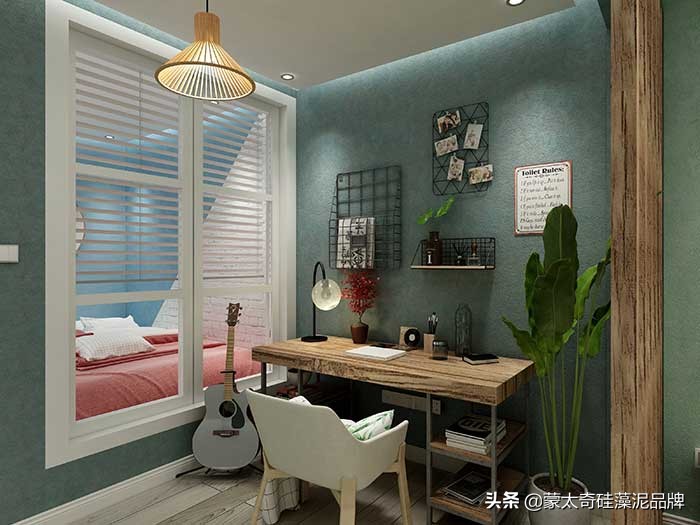 蒙太奇艺术涂料效果图,蒙太奇典彩艺术漆