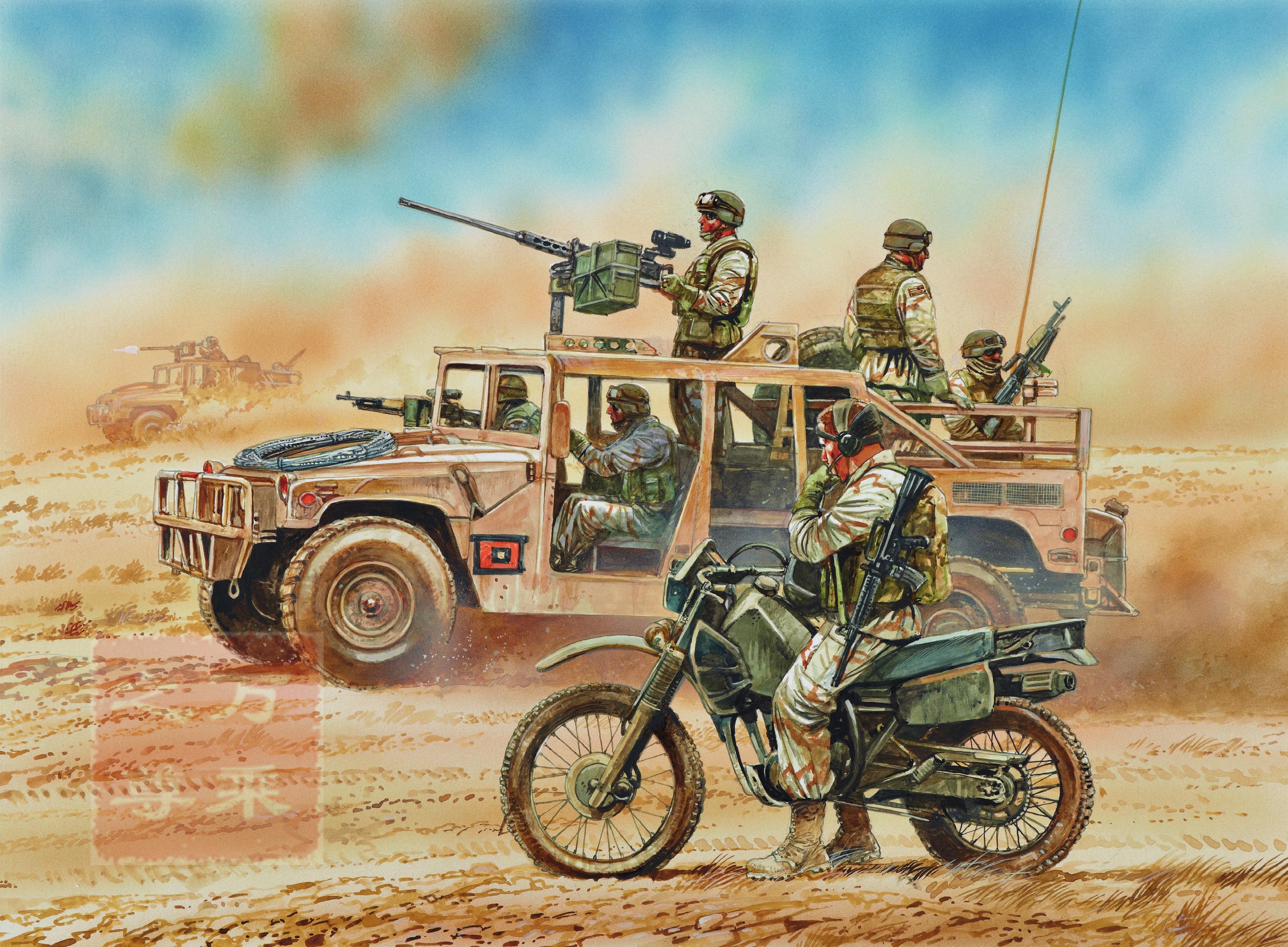 悍马装甲车军事,五千万的悍马越野车有多气派