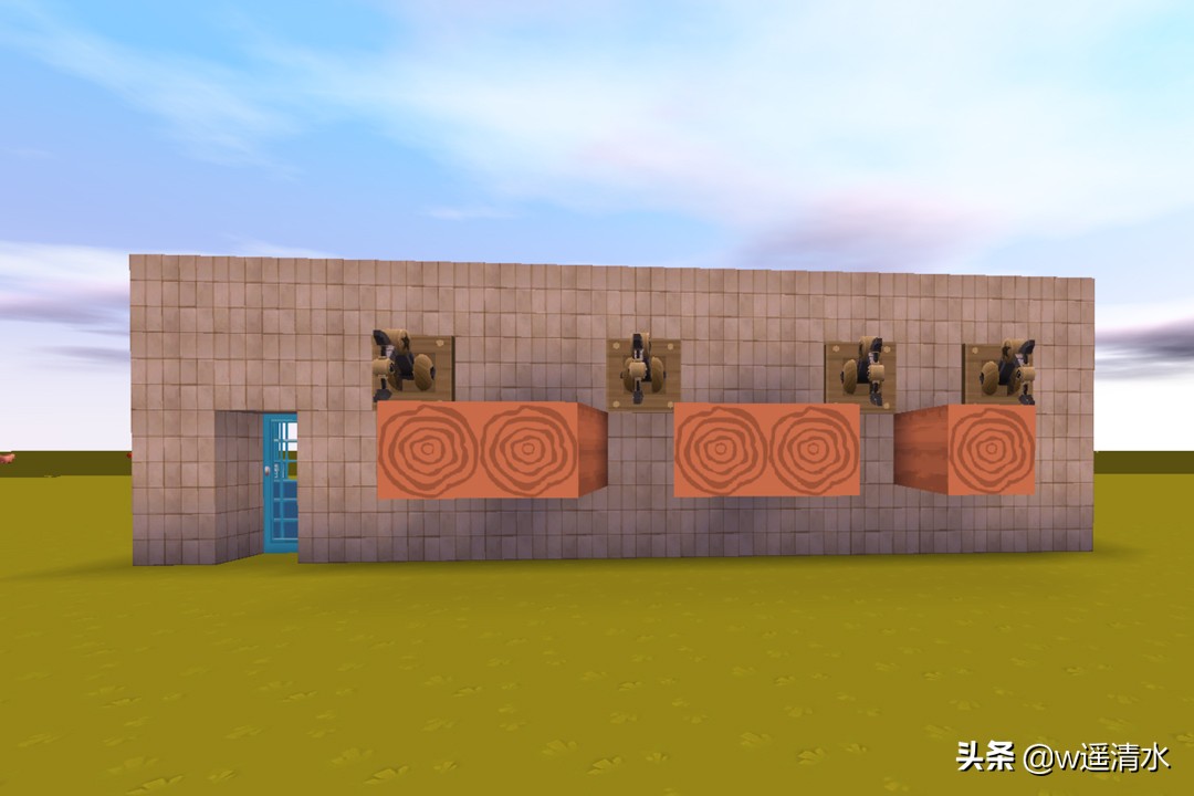 迷你世界做密码门解密教程,迷你世界可改密码的密码门教程