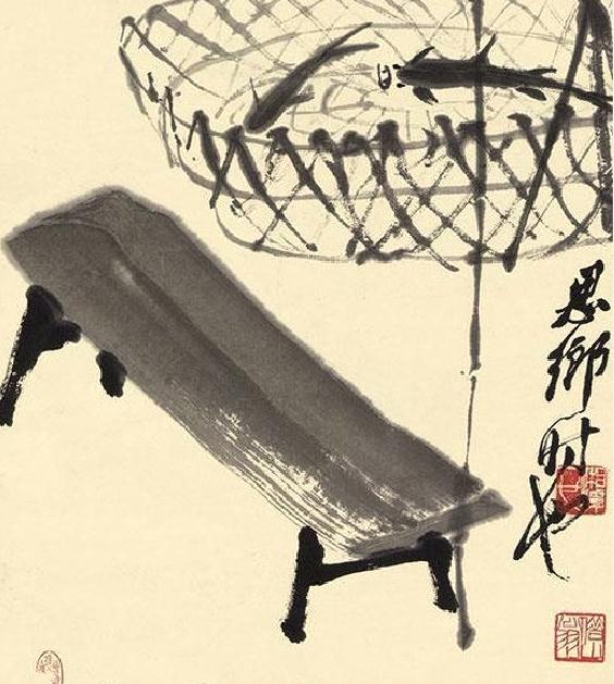 齐白石60幅山水画,齐白石画的设色花卉草虫图片