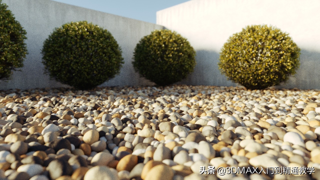 3Dmax，Corona教程，MultiMap随机纹理贴图在实际中的应用