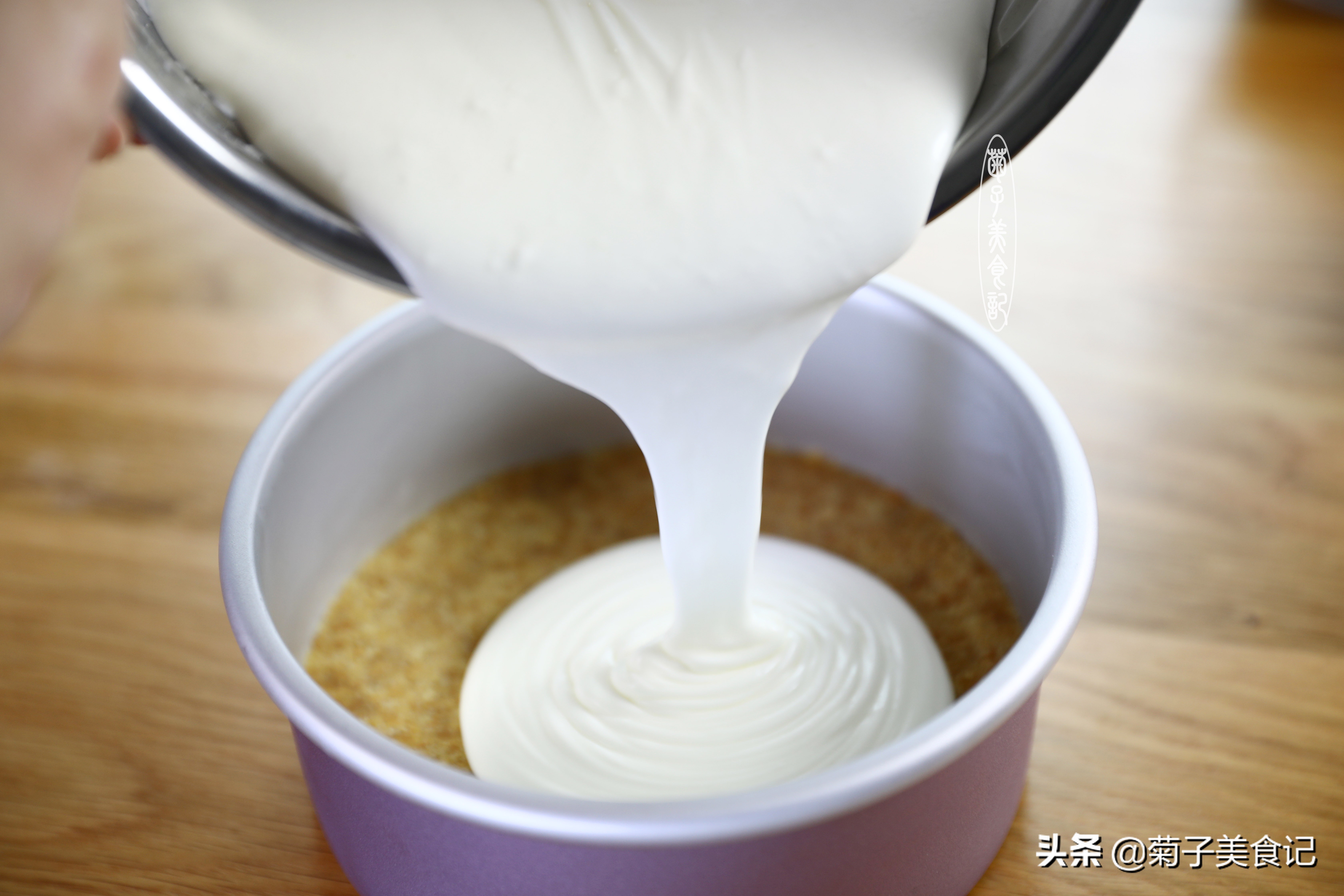 超级美味的抹茶蛋糕,夏季甜点清新抹茶慕斯